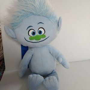 Troll Guy Diamond plush blue
